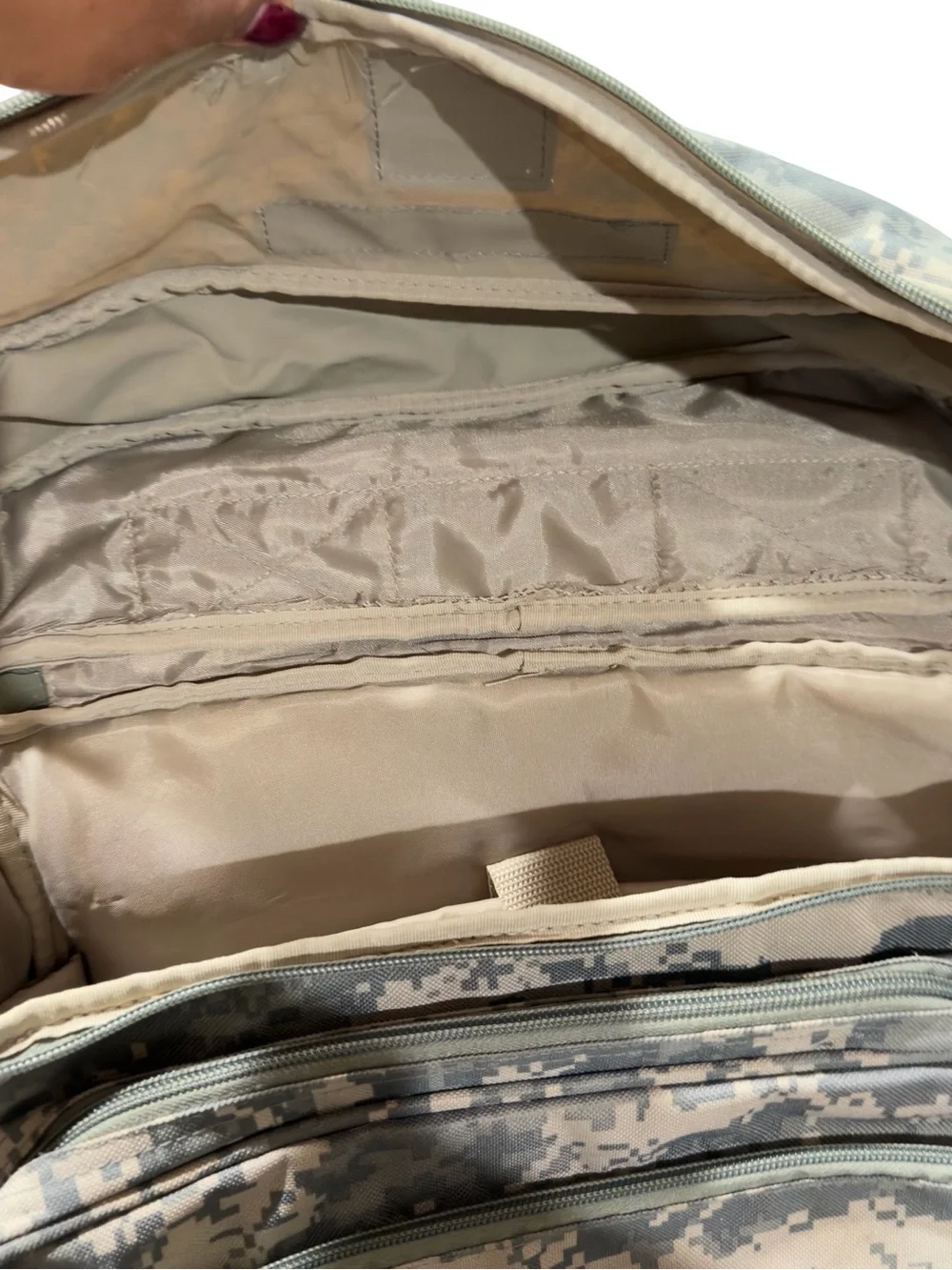 National Guard Digital Camo Tactical Backpack - Gray Camo